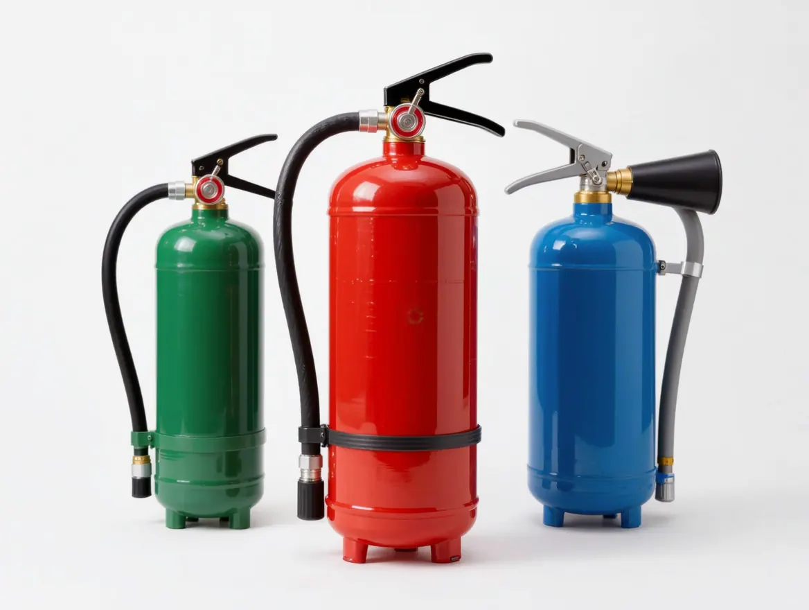 ABC Dry Chemical, CO₂ and Foam Extinguishers
